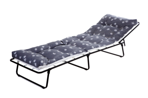 Кровать раскладная Стефания мягкая крошка гофрокартон арт.с88а/74 (цвет ткани серый рис.одуванчик (1 шт. в уп.)