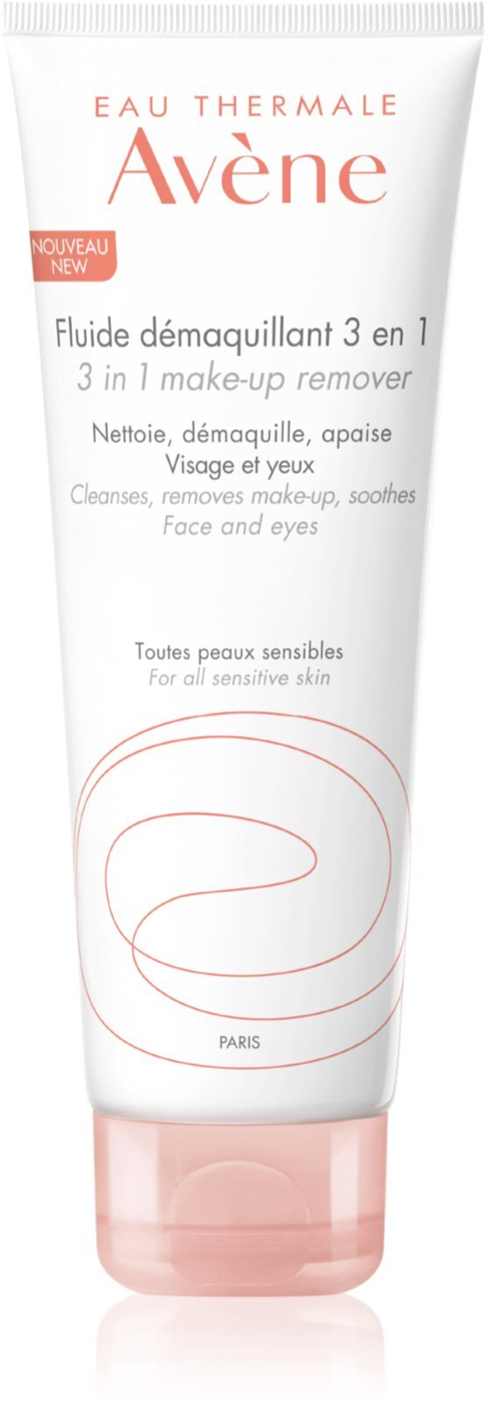 Avene Skin Care - Жидкость для снятия макияжа 3 в 1. /   200  ml  / GTIN 3282770072952