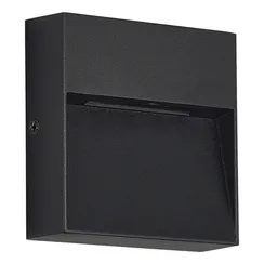 SL9537.411.14 Светильник уличный настенный ST-Luce черный/черный LED 1*1,5W 3000K LADE