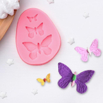 Молд силиконовый «Бабочки», 7,5х6х1 см