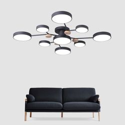 Потолочная Люстра Gamma D88 Black By Imperiumloft