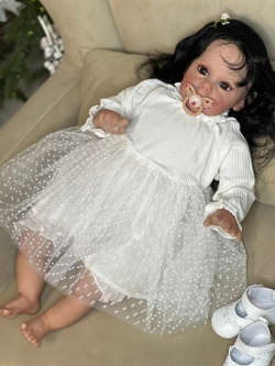 Кукла Реборн мягконабивная 60см в пакете (FA-240)