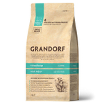 Grandorf Adult Indoor Сухой корм для взрослых домашних кошек 4 вида мяса с пробиотиком, 2кг