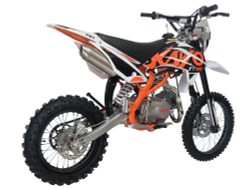 Питбайк KAYO BASIC TT125 17/14 KRZ (механ. сцепл., кикстартер, 2022 г.)