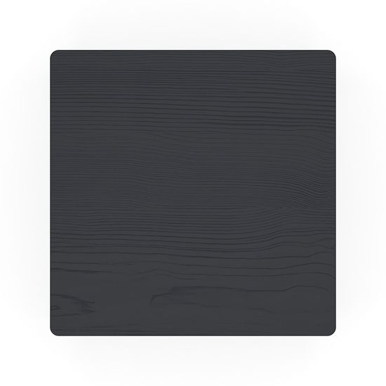 Столик кофейный saga, 75х75 см, темно-серый