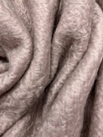 Трикотаж мохер с шерстью и хлопком Laurent Garigue пыльная роза