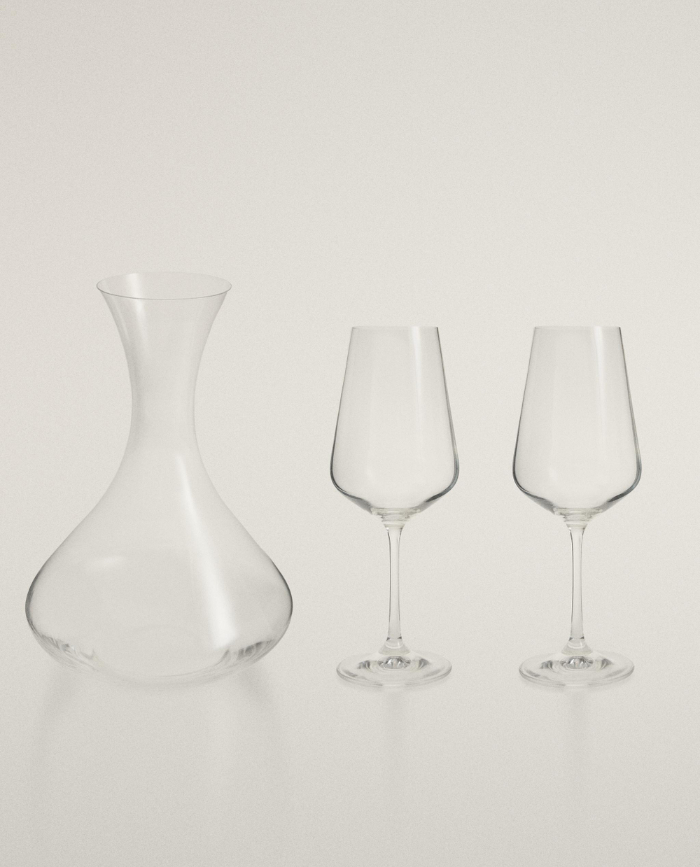 Zara Home кувшин из стекла, цвет прозрачный, 26 см