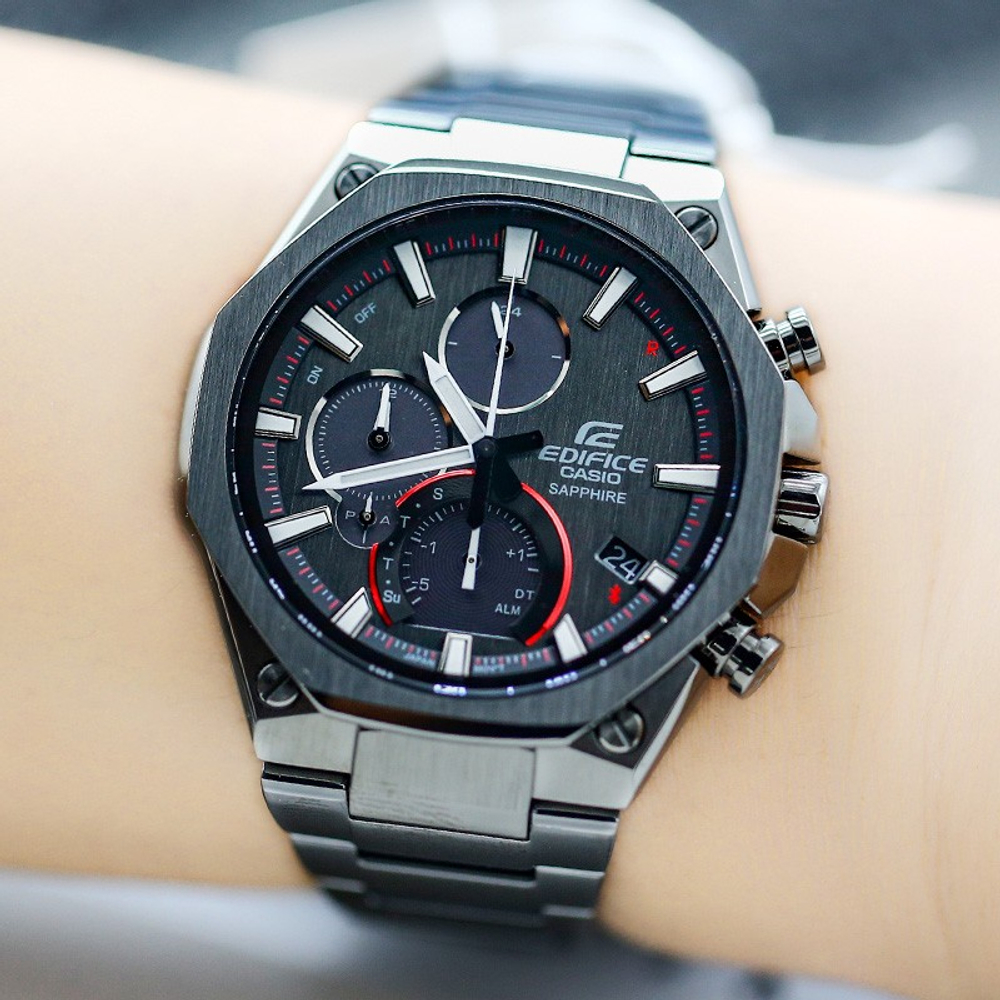 CASIO Men EDIFICE Black Watch