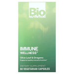 Bio Nutrition, Immune Wellness, листья оливы и орегано, 60 вегетарианских капсул
