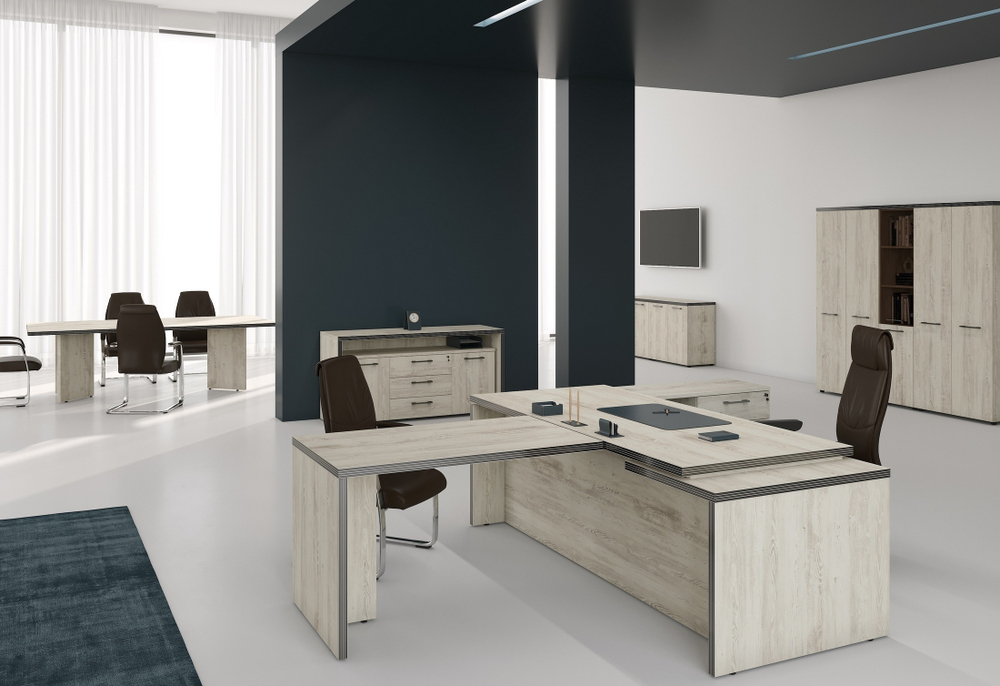 Шкаф средний со стеклом Торр (TORR)