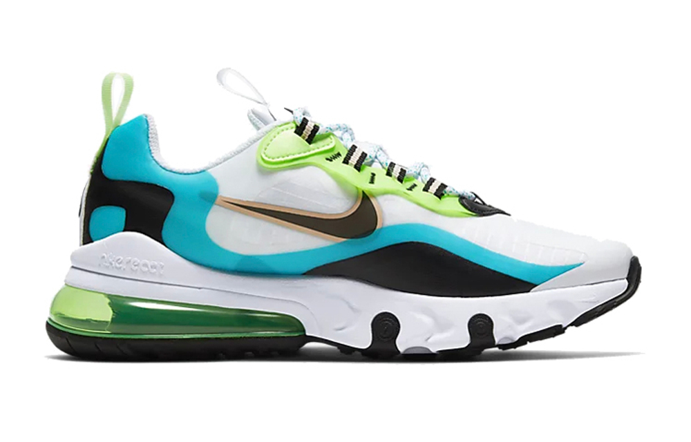 Кроссовки Nike Air Max 270 React Se GS (Подростковая размерная сетка)
