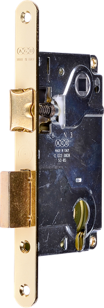 Защелка врезная (бесшумная) "AGB" B01102.50 Италия (разные цвета)