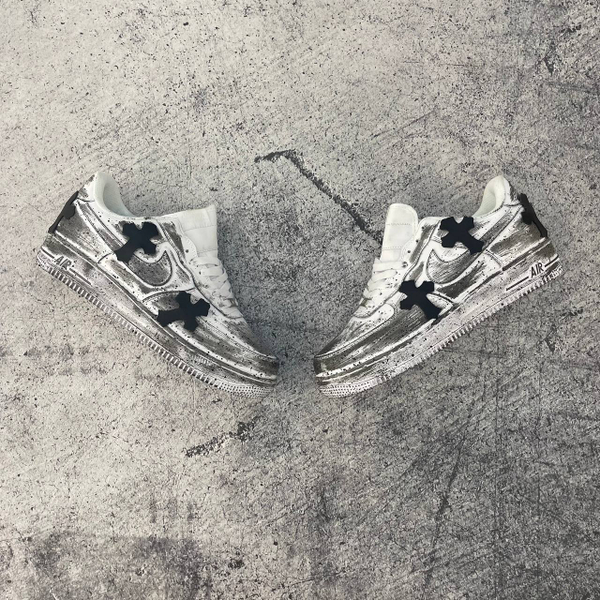 Кроссовки Nike Air Force 1 x Chrome Hearts white