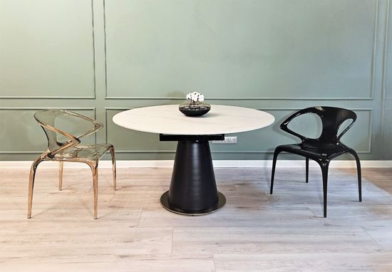 Стол обеденный раскладной круглый F328