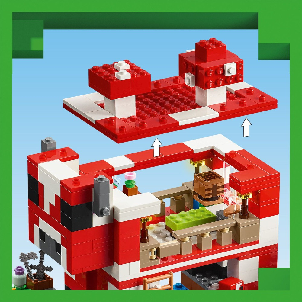 LEGO Minecraft - Дом грибной коровы 21270