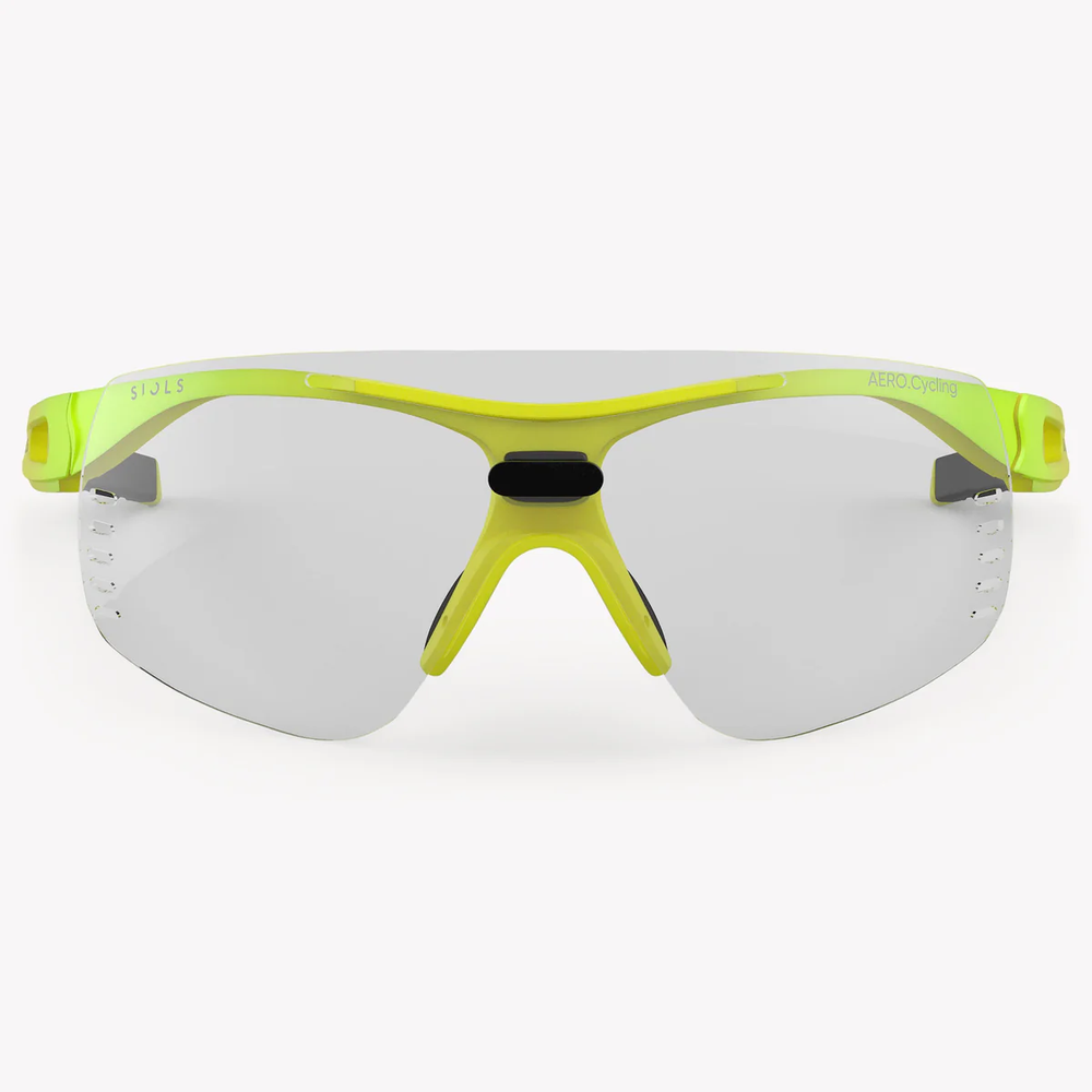 Спортивные очки с диоптриями Siols / AERO.Cycling / Clear Pure / Lime
