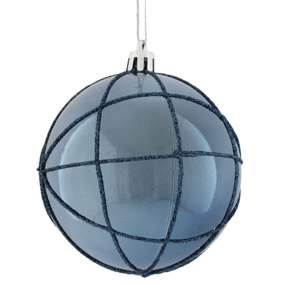 GAEM Набор из 12шт Украшение новогоднее "Шар", D 8 см, L35 W27 H8,5 см