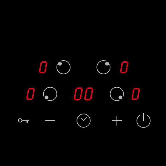 Индукционная варочная панель Korting HI 64013 B