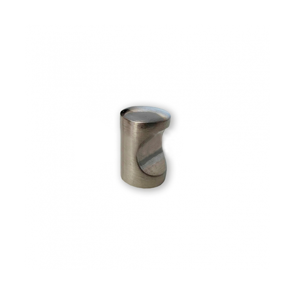 Ручка-кнопка FK1013 knob, никель матовый/лак (60/600)