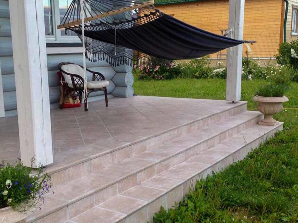 Westerwalder Klinker - WKS 31160 E Atrium Hellbeige 320x320x9,5 - Клинкерная угловая ступень