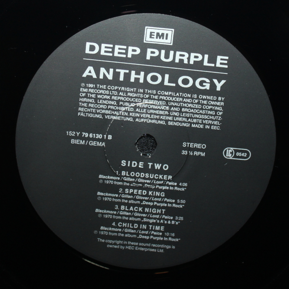 Deep Purple / Anthology (3LP)