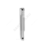 Радиатор алюминиевый Delta Plus 500 10 секций Qну=1340 Вт RAL 9016 (белый) Ogint