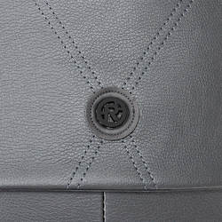 Детская коляска Roan Bass Next Кожа 3 в 1 с автокреслом Tutis Elo Lux Black RN083/1 Graphite Pearl