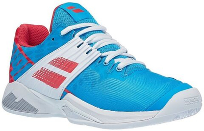 Женские Кроссовки теннисные Babolat Propulse Fury Clay Women - sky blue/pink