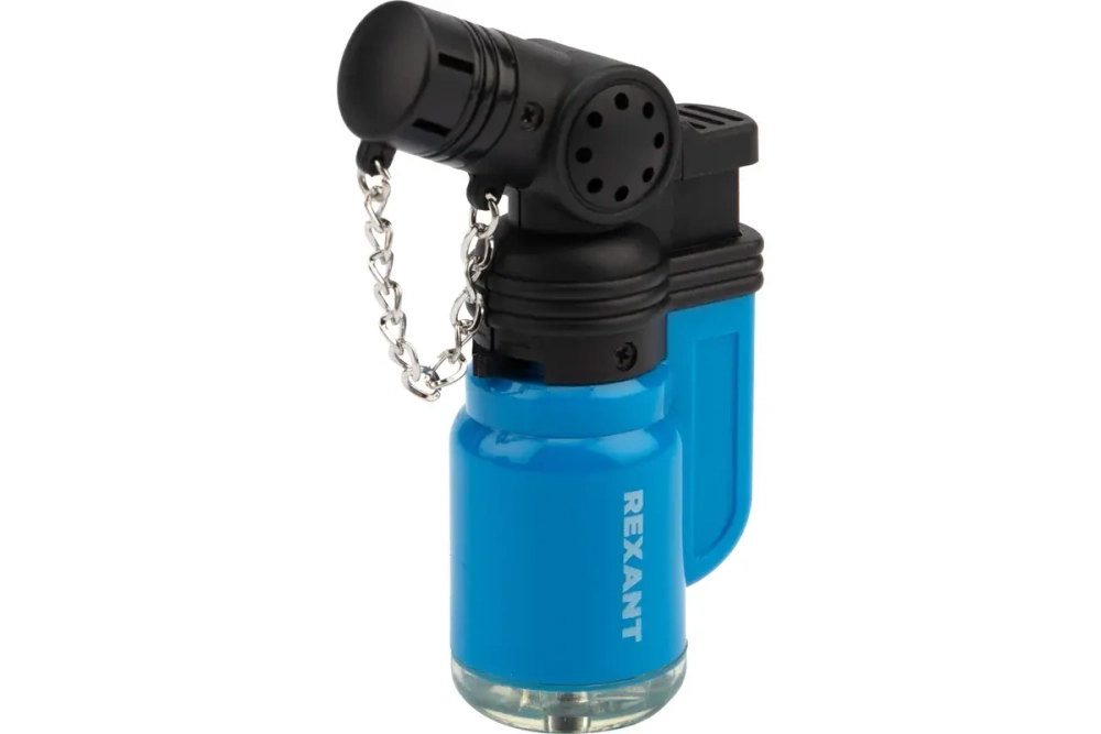 Турбо-зажигалка REXANT GT-10 заправляемая 12-0010