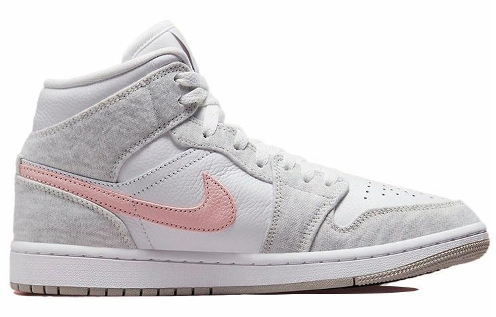 Кроссовки Jordan Air Jordan 1 Mid Se "Light Iron Ore" (Женская размерная сетка)