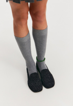 Лоферы // Lia // Black // Fluffy