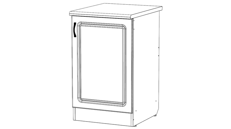 Тумба кухонная Мини под мойку