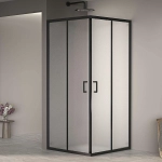 Душевой уголок RGW Passage PA-030B 100x100 350803000-24 стекло матовое-сатинат/профиль черный