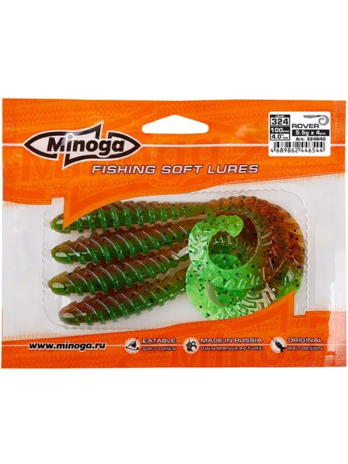 Силиконовая приманка ROVER 4,0"(4шт) 100мм, цвет 226