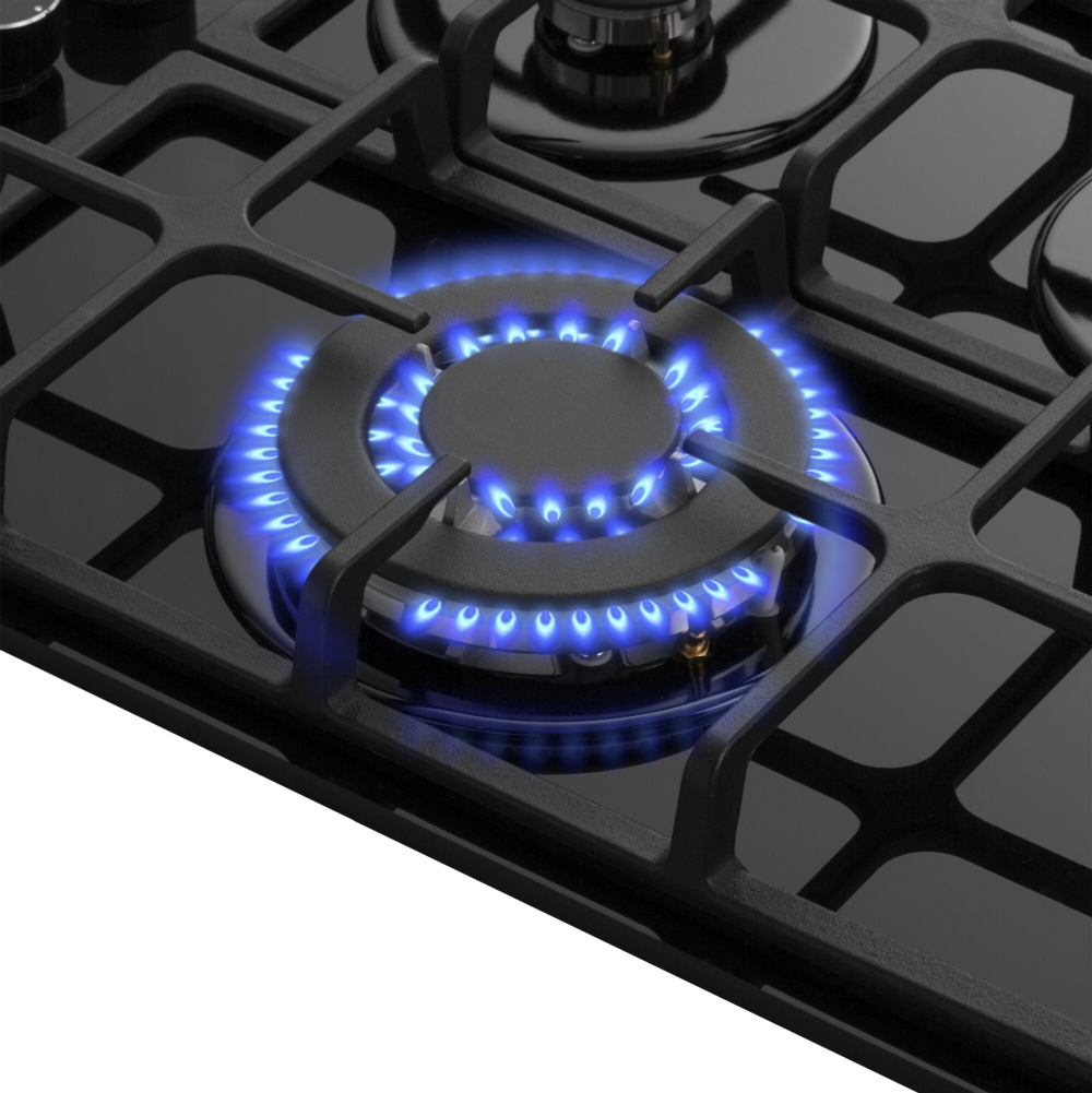 Газовая варочная панель Meferi MGH604BK GLASS ULTRA фото 16
