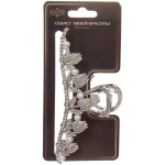 Заколка-краб для волос «PORTOFINO», тюльпаны, цвет золото и хром, 11,5*4см