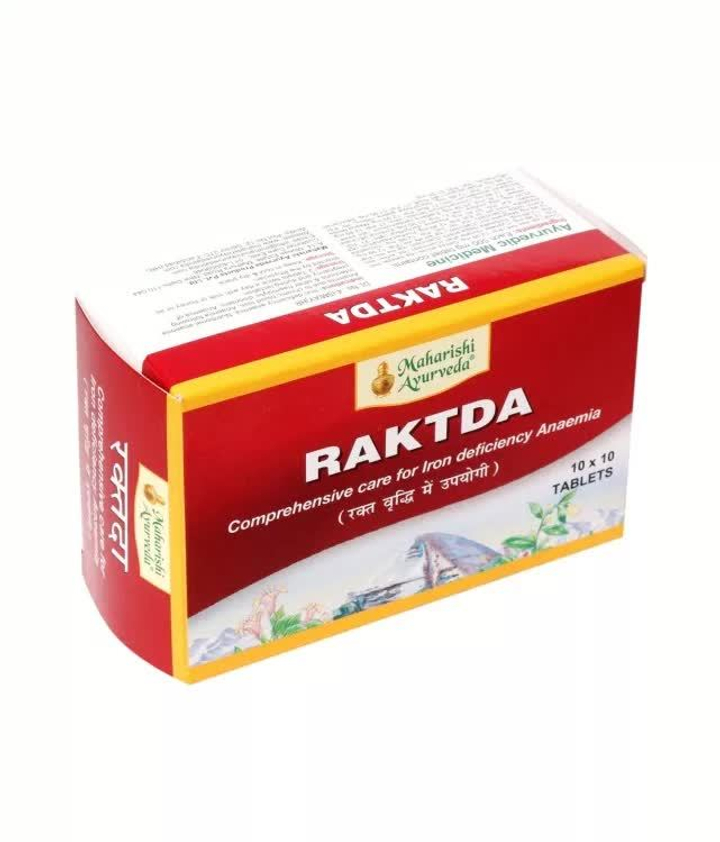 БАД Maharishi Ayurveda Raktda Рактда при анемии 100 таб