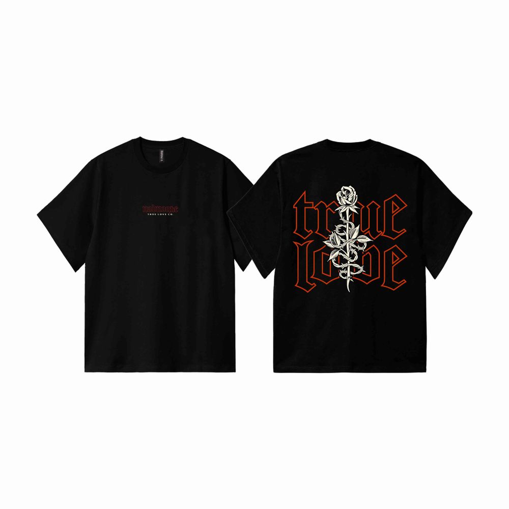 Футболка Подполье Любовь Черная