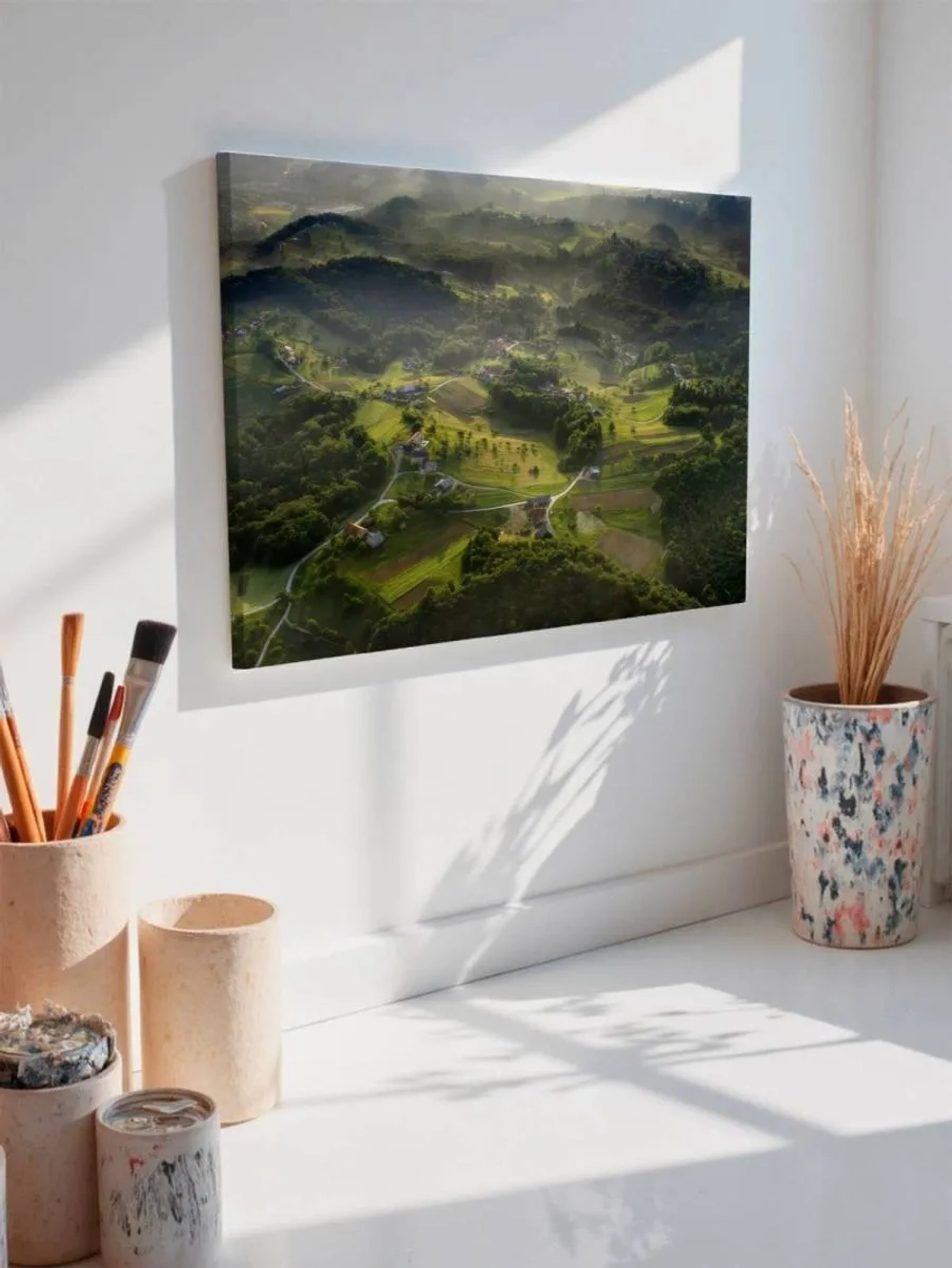 Картина на стену 40 X 50 Деревня