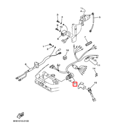 Замок зажигания с проводом Yamaha(Япония)