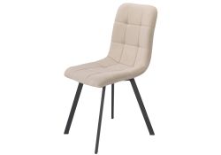 Стул на металлокаркасе Bruk beige / black