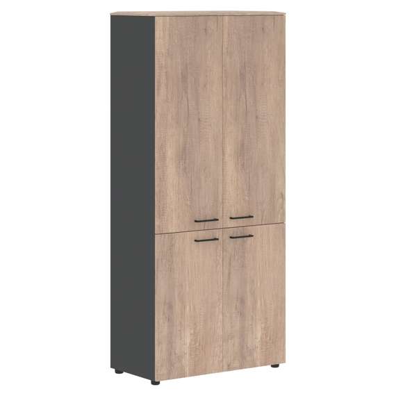 Шкаф с глухими средними и малыми дверьми и топом JHC 85.3  856х452х1949 JAY