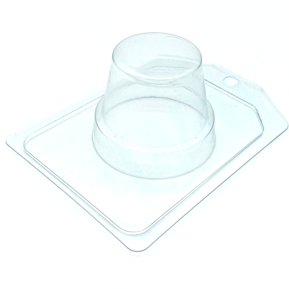 Форма для шоколада ГОРШОЧЕК, КАШПО d70 h56 мм, пластик