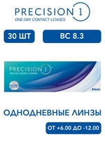 Однодневные контактные линзы Precision 1 (уп. 30 линз)