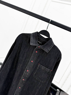 Джинсовая рубашка Kiton