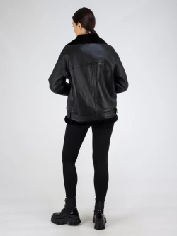 Дубленка авиатор натуральная зимняя