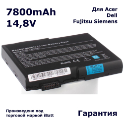 Аккумулятор iBatt 7800mAh, для MS2111 B-5360 BTP-44A3 MS2117