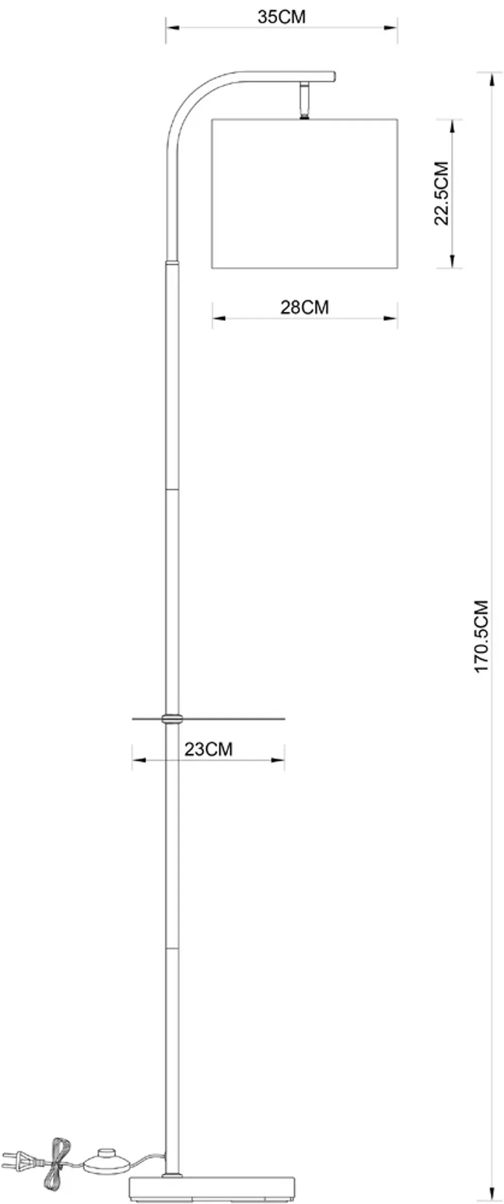 Торшер Arte Lamp CONNOR