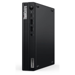 Компьютер Lenovo ThinkCentre M70q G5 Tiny [12TD003SUM] (КЛАВ.РУС.ГРАВ.) Black (i5-13400T / 16GB 2slots / 512GB SSD / DOS / VESA / k+m)