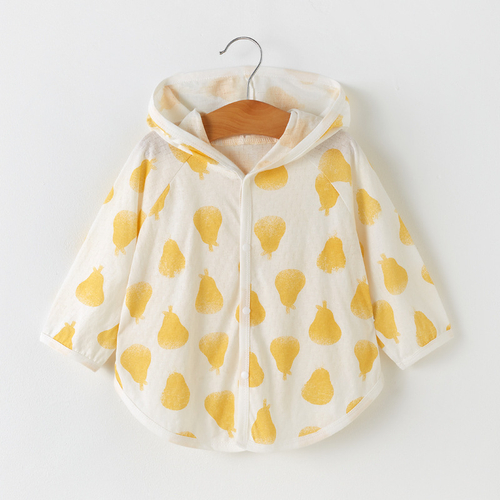 Солнцезащитная кофта "Cotton Base", желтая